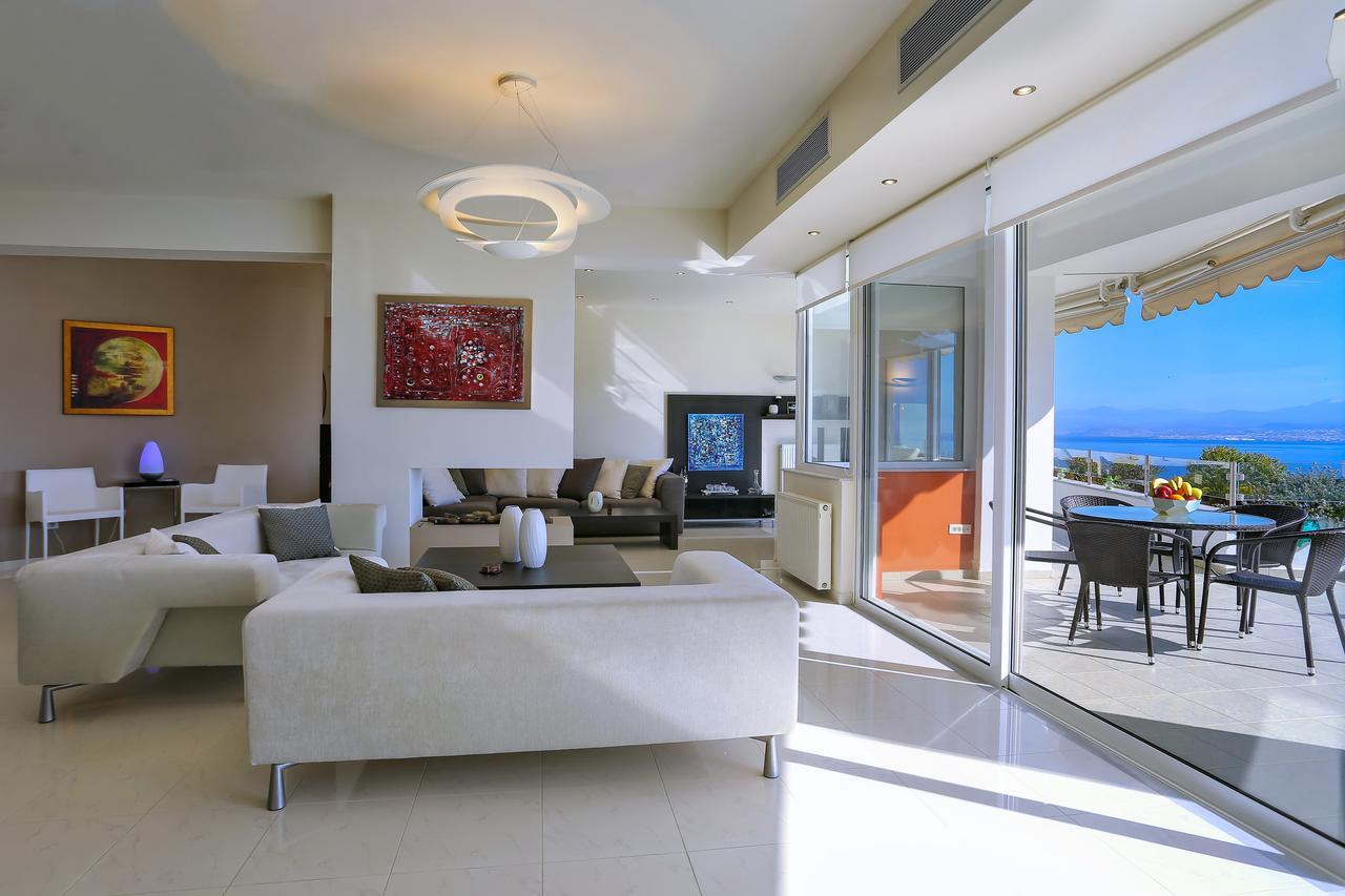 Antiopi Luxury Villa Agia Pelagia Exteriör bild